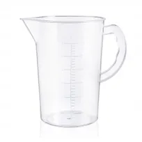 product of Carlisle 02366 Araven Measuring Cup, 3.1 Qt, Polypropylene, Clear, BPA Free, Dishwasher Safe