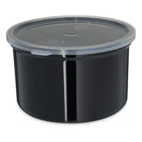 product of Carlisle 031603 Classic Crock, 1.5 qt., Black, SAN, High-Gloss Finish, Dishwasher Safe - 1/Each