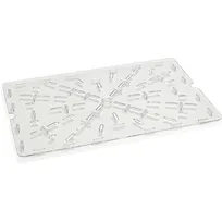 product of Carlisle 1062907 StorPlus Drain Grate, 18" x 26", Polycarbonate, Clear, NSF, Made in USA