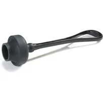 product of Carlisle 3643903 Power Plunger - 22" Long Ergonomic Non-Absorbent Overmolded Rubber Handle, Black