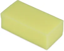 product of Carlisle 36550100 Sponge - Extra Large 8-1/4" x 4-1/4" x 2-1/4" Foam Synthetic Sponge, Natural Color