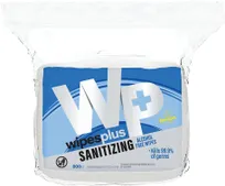 product of Carlisle 37302 WipesPlus Hand Sanitizing Alcohol Free Wipes Refill Bag, White - 1/Case