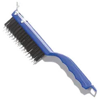 product of Carlisle 4067100 - Sparta Scratch Brush, 11-1/2" Handle, 5-1/2" x 1-1/4" Steel Bristles, Scraper, Grip