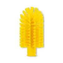product of Carlisle 45003EC04 Pipe & Valve Brush, 3" Diameter, Yellow Plastic Handle, Polyester Bristles