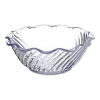 product of Carlisle 453307 Tulip Bowl, 13 oz (5-1/2" Dia) Clear Polycarbonate, Dishwasher Safe, Stackable, BPA-Free