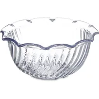 product of Carlisle 453507 - Tulip Berry Dessert Dish, 8 oz (4-5/8" Dia), SAN Plastic, NSF, Made in USA