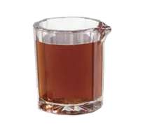 product of Carlisle 456007 Creamer Pitcher, 2 oz SAN, 2" Dia, No Handle, 0°F-180°F, NSF Certified