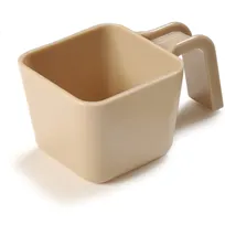 product of Carlisle 49112-106 Measuring Cup, 12 oz 1-1/2 Cup, Polycarbonate Beige, U-Shaped Handle