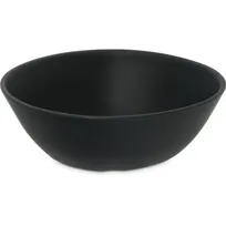 product of Carlisle 5310838 Ridge Bowl - 6" Black Melamine, 22 oz, Slate Finish, Stain Resistant, NSF Certified