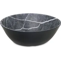 product of Carlisle 5310872 Ridge Bowl, 6" (22 oz) Gray Melamine Matte, Resistant, Dishwasher Safe 212°F