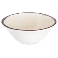 product of Carlisle 5400453 Mingle Ice Cream Bowl, 27 oz (7"), Footed Melamine, Dishwasher Safe, BPA-Free, NSF