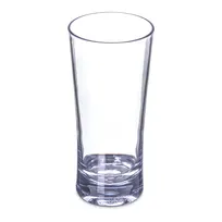 product of Carlisle 561007 Alibi Highball Glass, 10 oz SAN Plastic, Dishwasher Safe, BPA-Free Barware