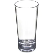 product of Carlisle 561407 Alibi 14 oz Clear SAN Plastic Beverage Glass - Dishwasher Safe, BPA-Free