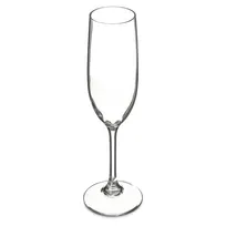 product of Carlisle 564007 Alibi Champagne Flute, 8 oz Polycarbonate, BPA-Free, NSF Certified, Dishwasher Safe