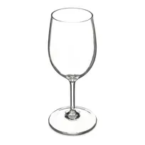 product of Carlisle 564507 Alibi White Wine Glass, 8 oz (1 Cup) Clear Polycarbonate, Dishwasher Safe
