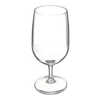 product of Carlisle 564807 Alibi Water Glass, 15 oz Polycarbonate Barware, Dishwasher Safe, Shatterproof