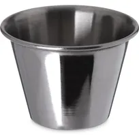 product of Carlisle 602500 Sauce Cup, 2-1/2 oz, 2-1/3" Dia, Dishwasher Safe, 18/8 Stainless Steel, BPA-Free