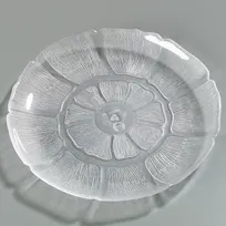 product of Carlisle 695607 - Petal Mist 9" Clear Plate, Scalloped Edge, NSF Certified - 1/Each