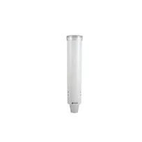 product of Carlisle C3165WH Wall Mount Cup Dispenser, 16" Tube, Plastic, White, Fits 4-10 oz Cups