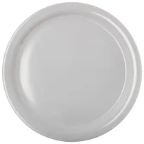 product of Carlisle KL20002 - Kingline Dinner Plate, 9" White Melamine, Narrow Rim, Finish, Safe to 212°F