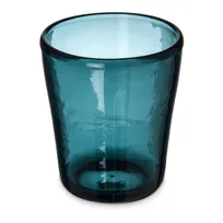 product of Carlisle MIN544015 Old Fashioned Glass, 14 oz Teal Tritan, Dishwasher/Microwave Safe, BPA-Free