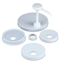 product of Carlisle P7310 San Jamar Economy Condiment Pump Kit, 1 oz/stroke, 5" Dip Tube, White