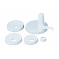 product of Carlisle P7510 Condiment Pump Kit, 1 oz/stroke, 9" Dip Tube, White Plastic - Karat
