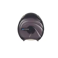 product of Carlisle R2090TBK - San Jamar Oceans Tissue Dispenser, Black Pearl Plastic, Single Jumbo Roll