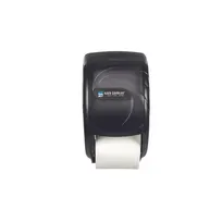 product of Carlisle R3590TBK - Double Roll Toilet Tissue Dispenser, 7-1/2" W x 7" D x 12-3/4" H, Black Plastic, Lock