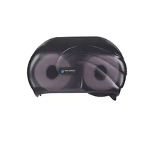 product of Carlisle R3690TBK - Toilet Tissue Dispenser, 8"-3/4 H x 6"-3/4 W x 12"-3/4 D, Black Pearl Plastic