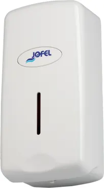 product of Carlisle S1000WH - Wall Mounted Manual Soap Dispenser, 1 Liter Plastic, Liquid Soap with Key Lock
