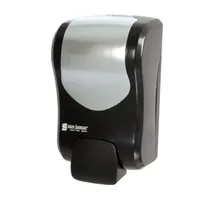 product of Carlisle S970BKSS - Hand Soap & Sanitizer Dispenser, 30-39 oz (900 mL) Black/Stainless Plastic