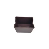 product of Concasse MCACCDA01C Sweetener Packet Holder Caddy, Brown Plastic Sugar Packets, Tabletop Organizer