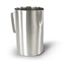 product of Concasse MCJAI10 Frothing Pitcher, 10-Ounce Stainless Steel Pitcher with Handle for Service