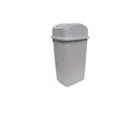 product of Concasse MCLBBREC60G - Slender 16-Gallon Gray Plastic Waste Basket Insert, Recycling Bin, Finish