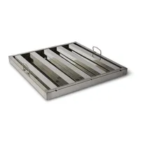 product of Concasse MCLF20 20" x 20" Stainless Steel Cooker Hood Filter, Kitchen Exhaust, Heavy‑Duty Construction