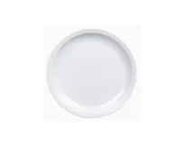 product of Concasse MCPLMR16B Square Melamine Plate, 6-3/10" White, Durable Reusable Plastic Dinnerware