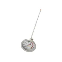 product of Concasse MCT30390 Deep Fry Thermometer, 50°F-500°F Range, 2" Dia. x 12" L Probe, Kitchen Tool