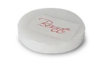 product of Concasse MCTC15X1RB Plastic Cutting Board, 15"Dia. x 1"H, Round, Black/Cherry
