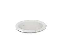 product of Concasse MCTRR4 Round Polycarbonate Food Storage Container Lid, 12-22 Qt, Blue