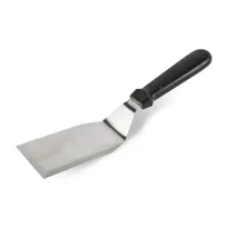 product of Concasse MCV065 Stainless Steel Solid Turner, 6-1/2", Rectangular, Plastic Handle