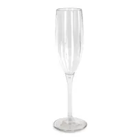 product of Concasse MCVCHPOL - 6 oz Clear Polycarbonate Champagne Coupe Cup, Reusable Plastic Barware