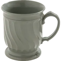 product of Dinex DX300084 - Plastic Mug, 8 oz, Sage Green Turnbury Finish, Polypropylene, 48/Case