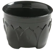 product of Dinex DX520003 - Insulated Double-Wall Plastic Bowl, 5 oz Black, Ozone-Safe Foam, BPA-Free - Case
