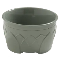 product of Dinex DX530084 - 9 Oz Double-Wall Bowl, Sage Green, Ozone-Safe Foam, BPA Free - Case
