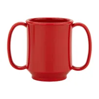 product of Dinex DXSN-103-RSP Mug, 8 oz Red Tritan, Double-Sided Handles, Dishwasher Safe - Case
