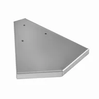 product of Glastender DR-OC45 Drink Rail, 45° outside corner filler