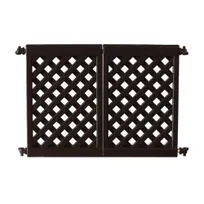 product of Grosfillex US962117 - 2-Panel Portable Commercial Outdoor Interlocking Fence Panels, Black