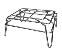 product of GSW USA RA-M1510 Multi-Functional Wire Dunnage Rack, 14"L x 10"W x 8"H, 800 lb. Capacity, All-Welded Chrome Construction, ETL Certified