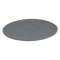 product of Lodge AS7DT06 Trivet, 7" Gray Silicone, Heat Protection 525°F, Dishwasher Safe, BPA-Free